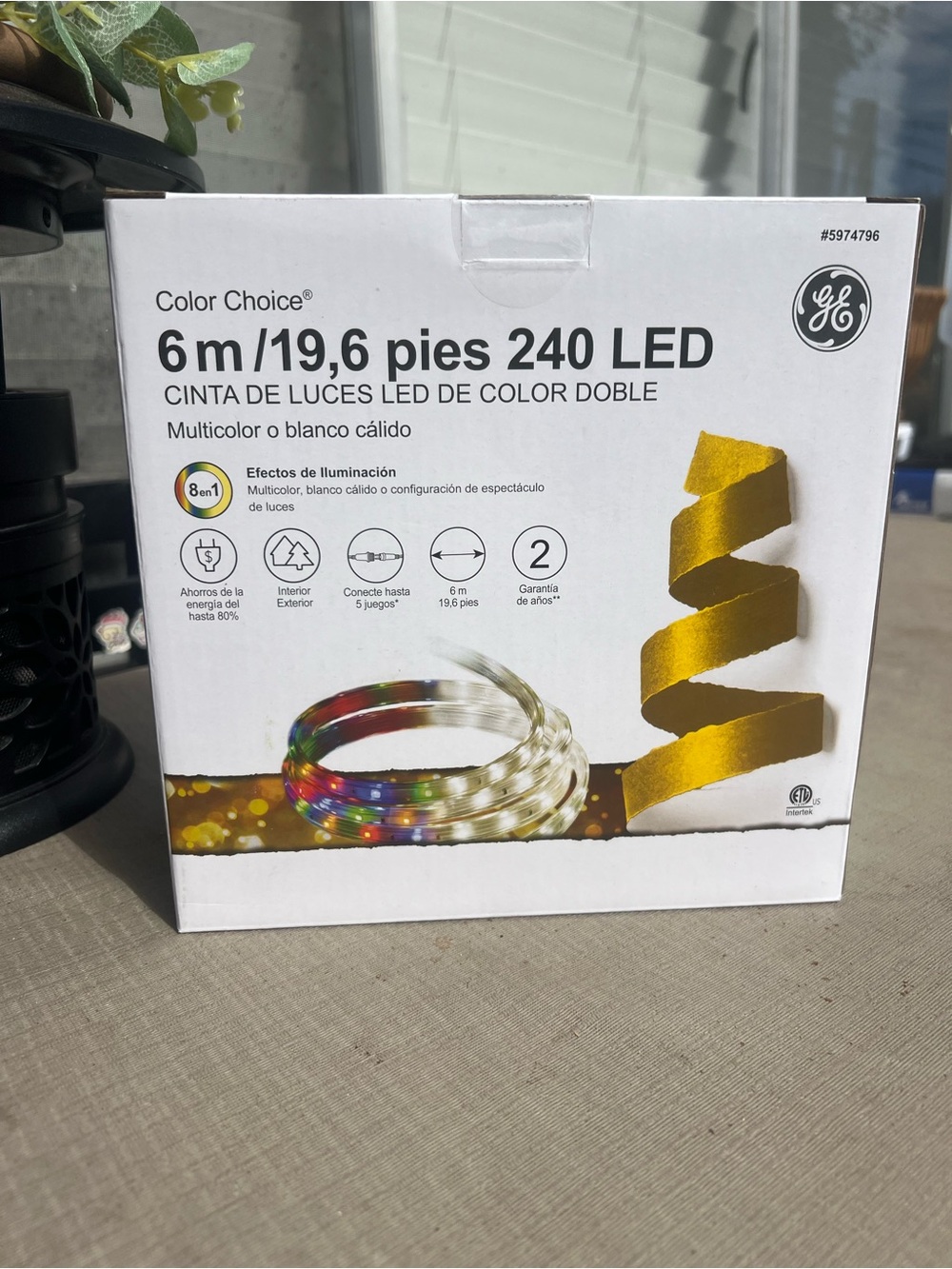 GE Color Choice Multicolor LED Rope Light - Multicolor
